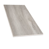 STAINMASTER (Sample) Beeson Oak Waterproof Wood Look Interlocking Luxury Vinyl Plank, 12-mil Wear Layer, 9.05-in x 12-in