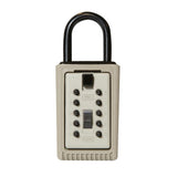 Portable 3-Key Lock Box with Pushbutton Combination Lock - Super Arbor