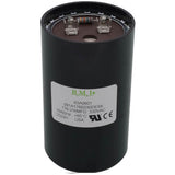 Lennox 63A06 capacitor - front view (Voltage: 330v; MFD: 176-216)