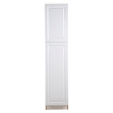 Benton Assembled 18x84x24 in. Pantry Cabinet with Adjustable Shelves in Amber - Super Arbor
