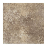 Style Selections Tumbled Stone 3-mil x 12-in W x 12-in L Water Resistant Peel and Stick Luxury Vinyl Tile Flooring