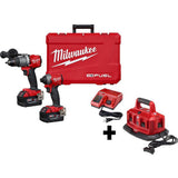 M18 FUEL 18-Volt Lithium-Ion Brushless Cordless Hammer Drill & Impact Driver Combo Kit (2-Tool) with Free Wet/Dry Vacuum - Super Arbor