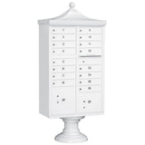 Regency Decorative 12-Compartment Post-Mount Cluster Box Unit - Super Arbor