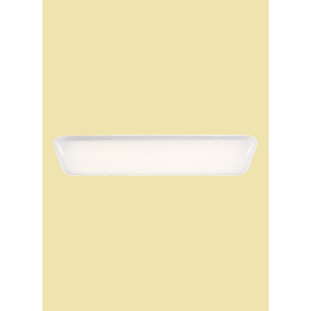 Kolmar 2 ft. 2000 Lumens Integrated LED White Flush Mount Wraparound - Super Arbor