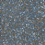 MSI Penny Round Azul 11.3 in. x 12.2 in. x 6mm Glossy Porcelain Mesh-Mounted Mosaic Tile (14.4 sq. ft. / case)