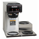 VP17-3 3L 12-Cup Commercial Coffee Maker, 3 Lower Warmers, 13300.0003