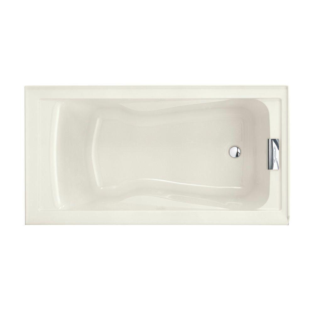 Evolution 60 in. x 32 in. Acrylic Reversible Drain Bathtub in White - Super Arbor