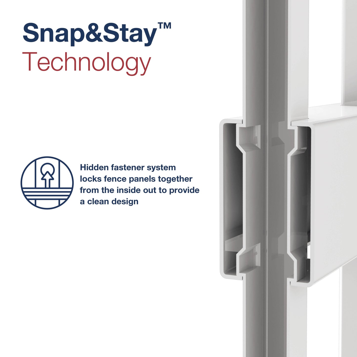Freedom Newport 3-ft H x 8-ft W White Vinyl Picket Fence Panel (Assembled)