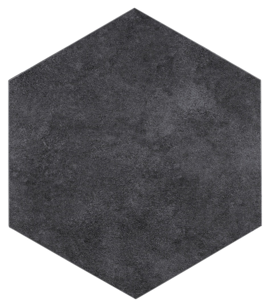 Lucida USA Dark Gray Solid 12-mil x 6-in W x 6-in L Waterproof Peel and Stick Vinyl Tile Flooring (21.5-sq ft/ Carton)