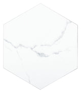 Lucida USA White Marble Look 12-mil x 6-in W x 6-in L Waterproof Peel and Stick Vinyl Tile Flooring (0.6-sq ft/ Piece)