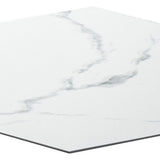 Lucida USA White Marble Look 12-mil x 6-in W x 6-in L Waterproof Peel and Stick Vinyl Tile Flooring (21.5-sq ft/ Carton)
