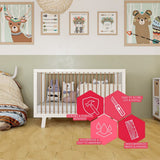 Lucida USA Pine Brown Wood Look 12-mil x 6-in W x 6-in L Waterproof Peel and Stick Vinyl Tile Flooring (0.6-sq ft/ Piece)