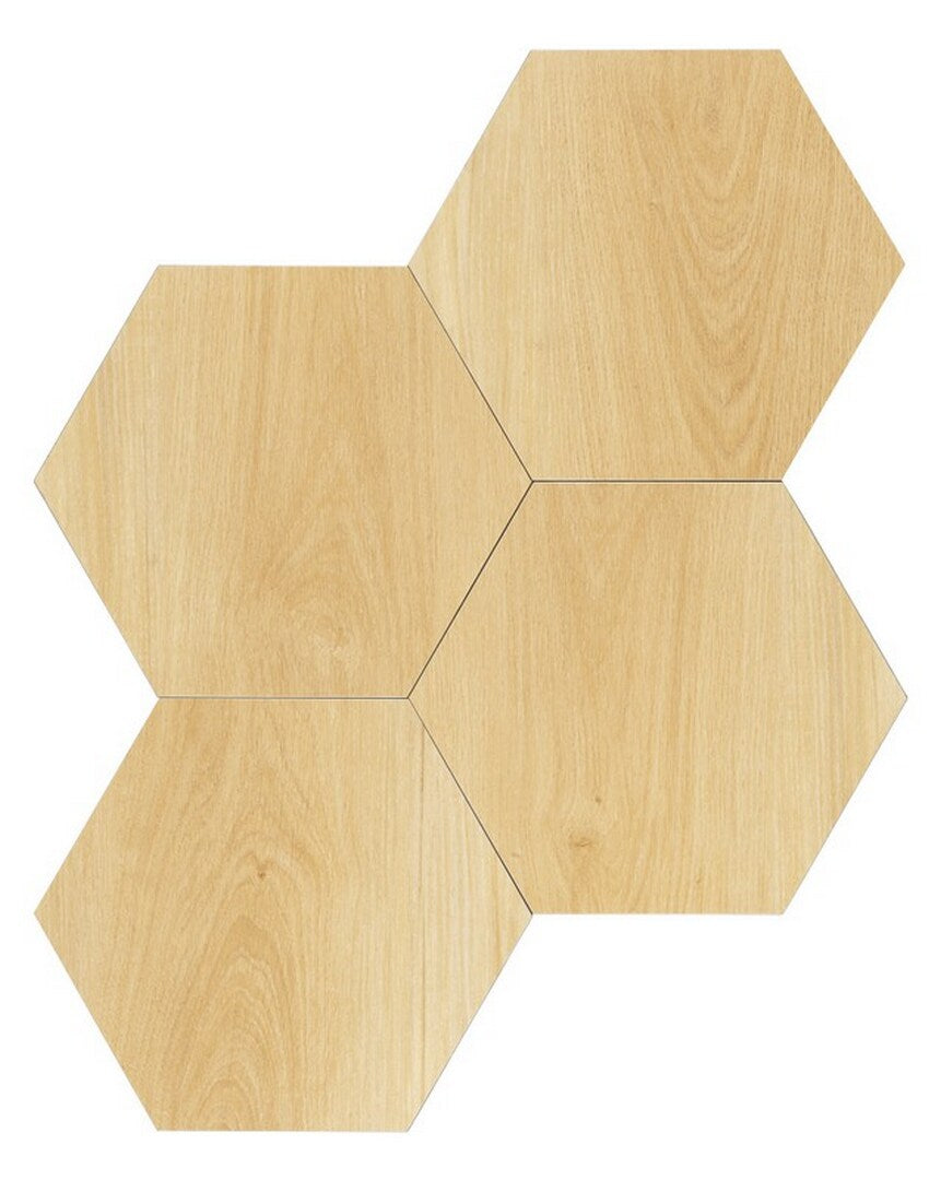 Lucida USA Pine Brown Wood Look 12-mil x 6-in W x 6-in L Waterproof Peel and Stick Vinyl Tile Flooring (21.5-sq ft/ Carton)
