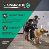 STAINMASTER PetProtect (Sample) Lockhart Oak Waterproof Wood Look Interlocking Luxury Vinyl Plank