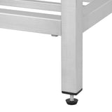 Style Selections Stainless Steel Freestanding Laundry Sink with Faucet - 22x25 Inch