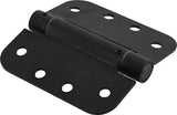 Everbilt 4 in. Oil-Rubbed Bronze Adjustable Spring Door Hinge, 5/8 in. Radius