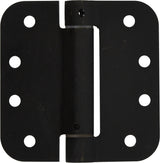 Everbilt 4 in. Oil-Rubbed Bronze Adjustable Spring Door Hinge, 5/8 in. Radius