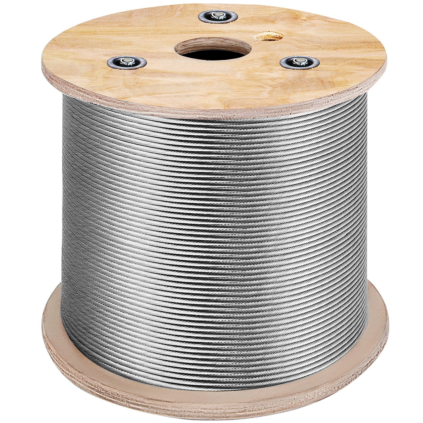 VEVOR 500-ft Silver Stainless Steel Cable