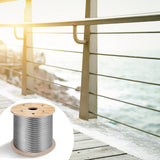 VEVOR 1000-ft Silver Stainless Steel Cable