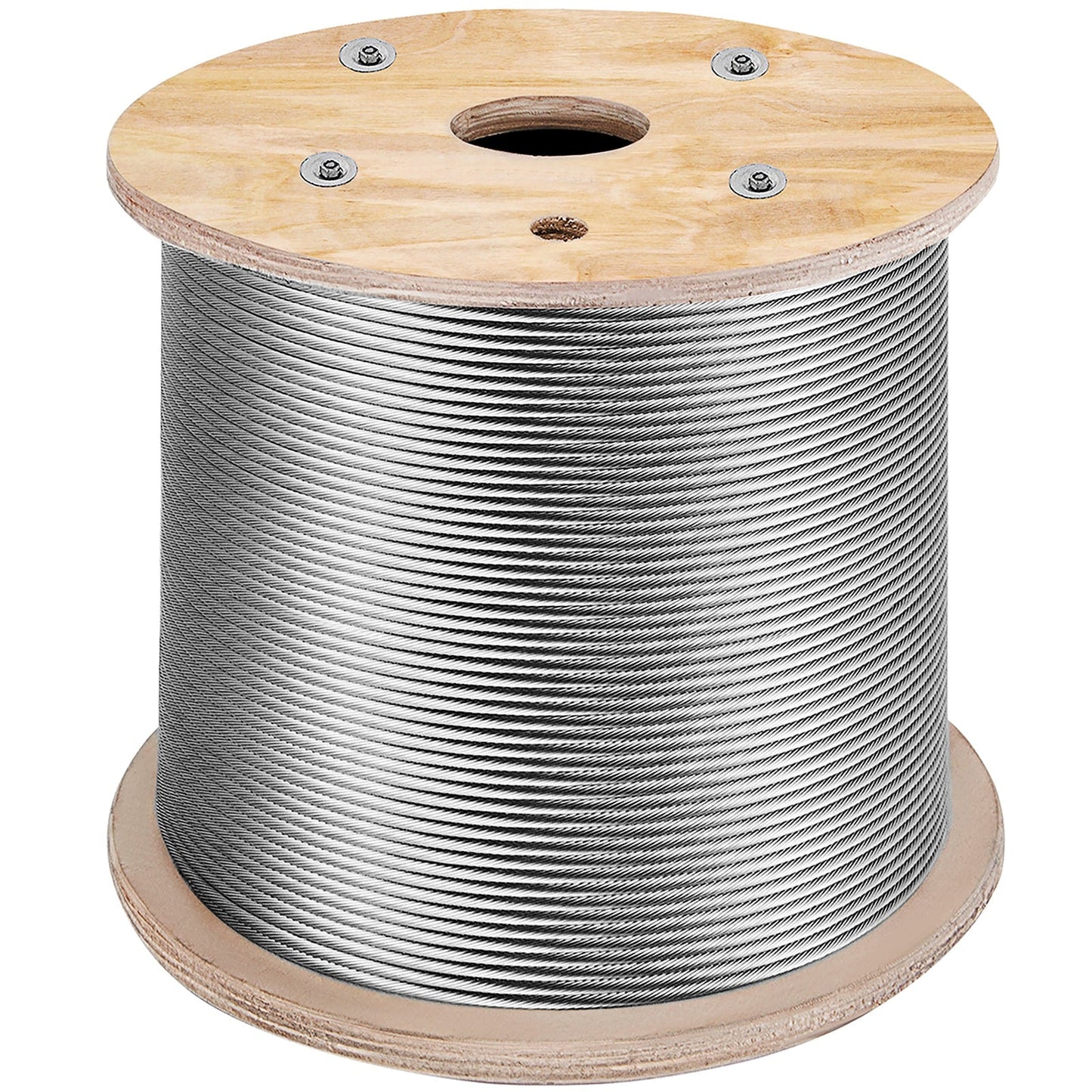 VEVOR 1000-ft Silver Stainless Steel Cable