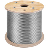 VEVOR 1000-ft Silver Stainless Steel Cable