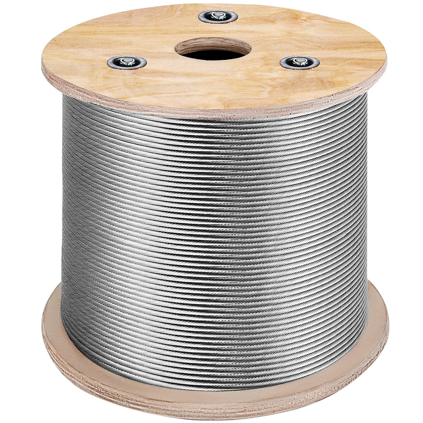 VEVOR 500-ft Silver Stainless Steel Cable