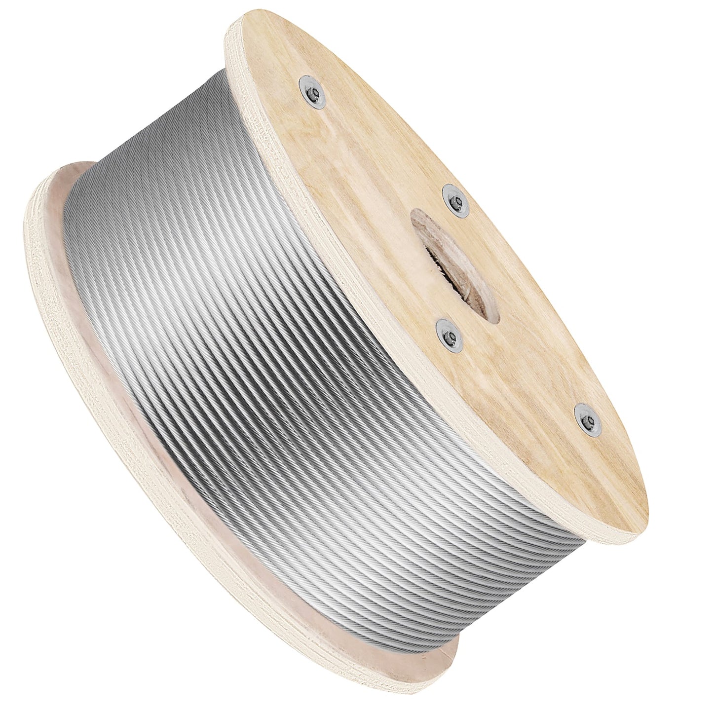 VEVOR 500-ft Silver Stainless Steel Cable