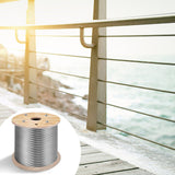 VEVOR 500-ft Silver Stainless Steel Cable