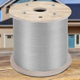 VEVOR 250-ft Silver Stainless Steel Cable