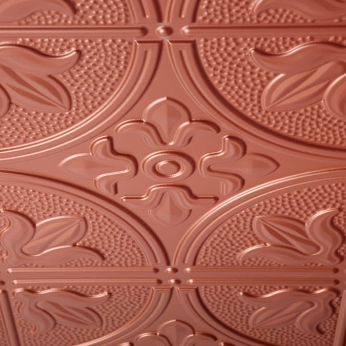Dimensions 4-ft x 2-ft Copper Polystyrene Surface-mount Ceiling Tile (1-Pack, 8-sq ft / Case)
