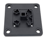 Infinity Euro 6-ft H Black Composite Fence with Post Cap