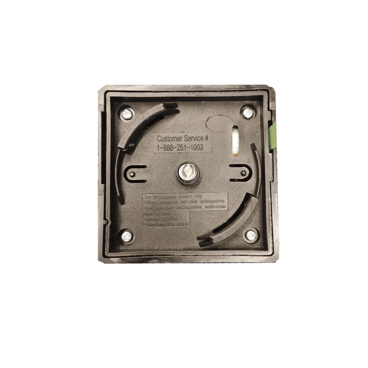 Portfolio 4x Brighter 4.8-Lumen Black Solar Integrated LED Path Light, 3500K Warm White