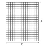 Wild Hog 2/5-in x 60-in x 72-in Black Metal Rectangular Railing Panel