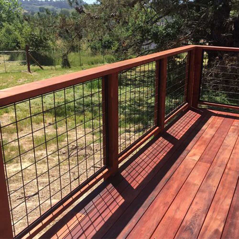 Wild Hog 2/5-in x 36-in x 72-in Black Metal Rectangular Railing Panel