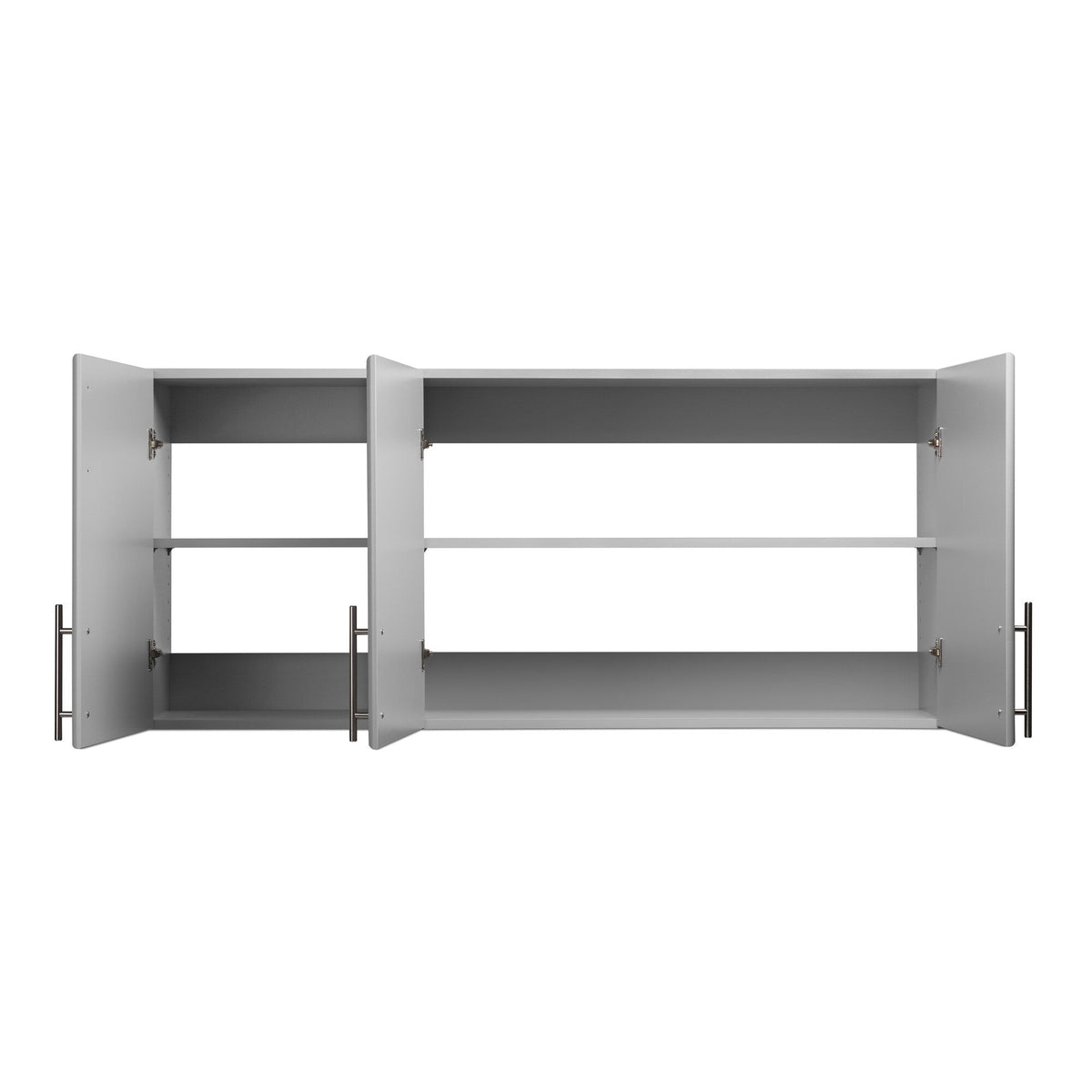 Prepac Elite 54-in W x 24-in H Wood Composite Light Gray Wall-mount Utility Storage Cabinet