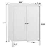 Winado 23.6-in W x 31.5-in H 2-Tier Freestanding Mdf Bag Organizer
