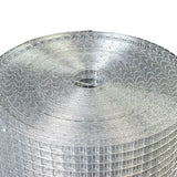 Bybafun 100-ft x 5-ft Silver Metal Hardware Cloth Rolled Fencing with Mesh Size 1/2-in x 1/2-in