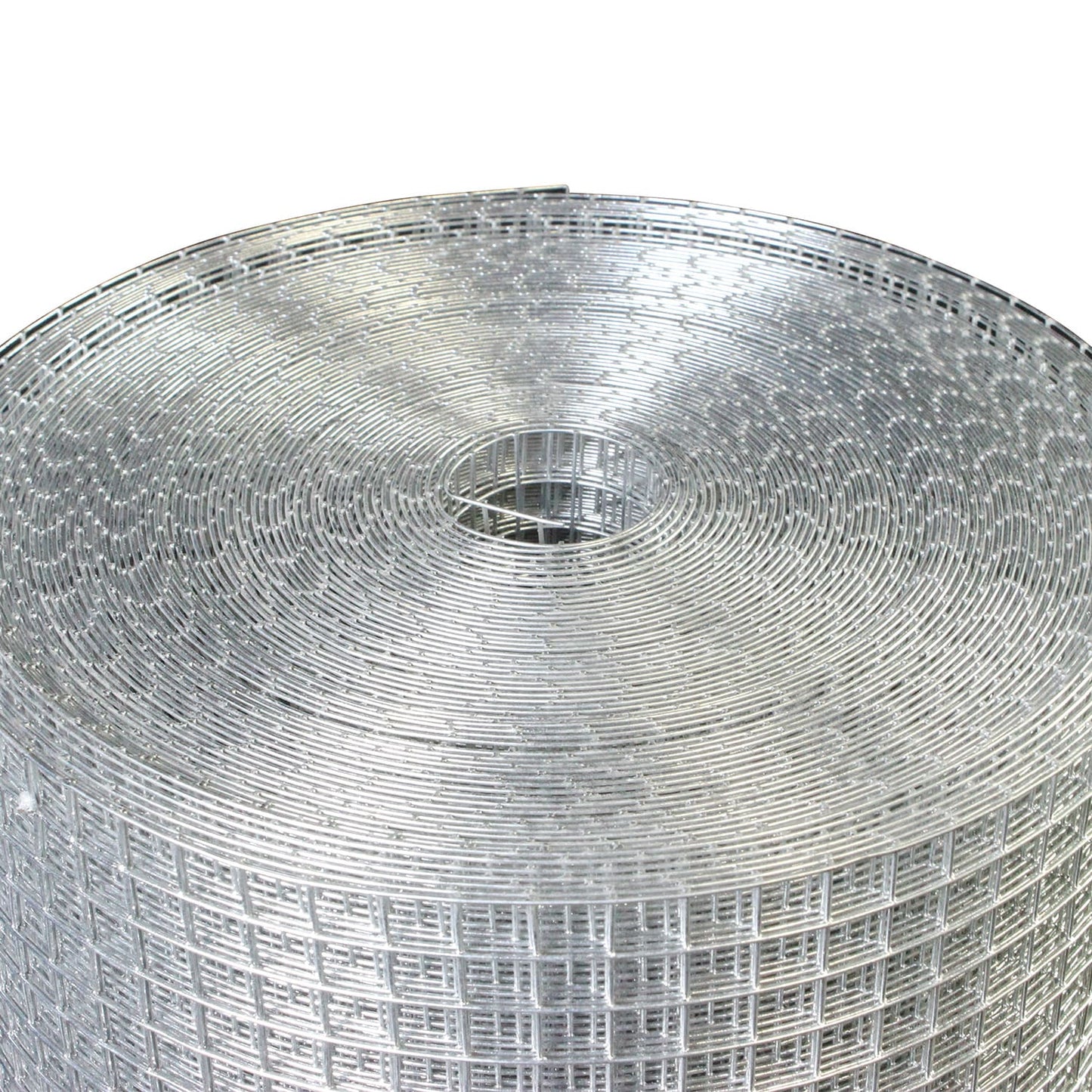 Bybafun 100-ft x 4-ft 23-Gauge Silver Metal Hardware Cloth Rolled Fencing with Mesh