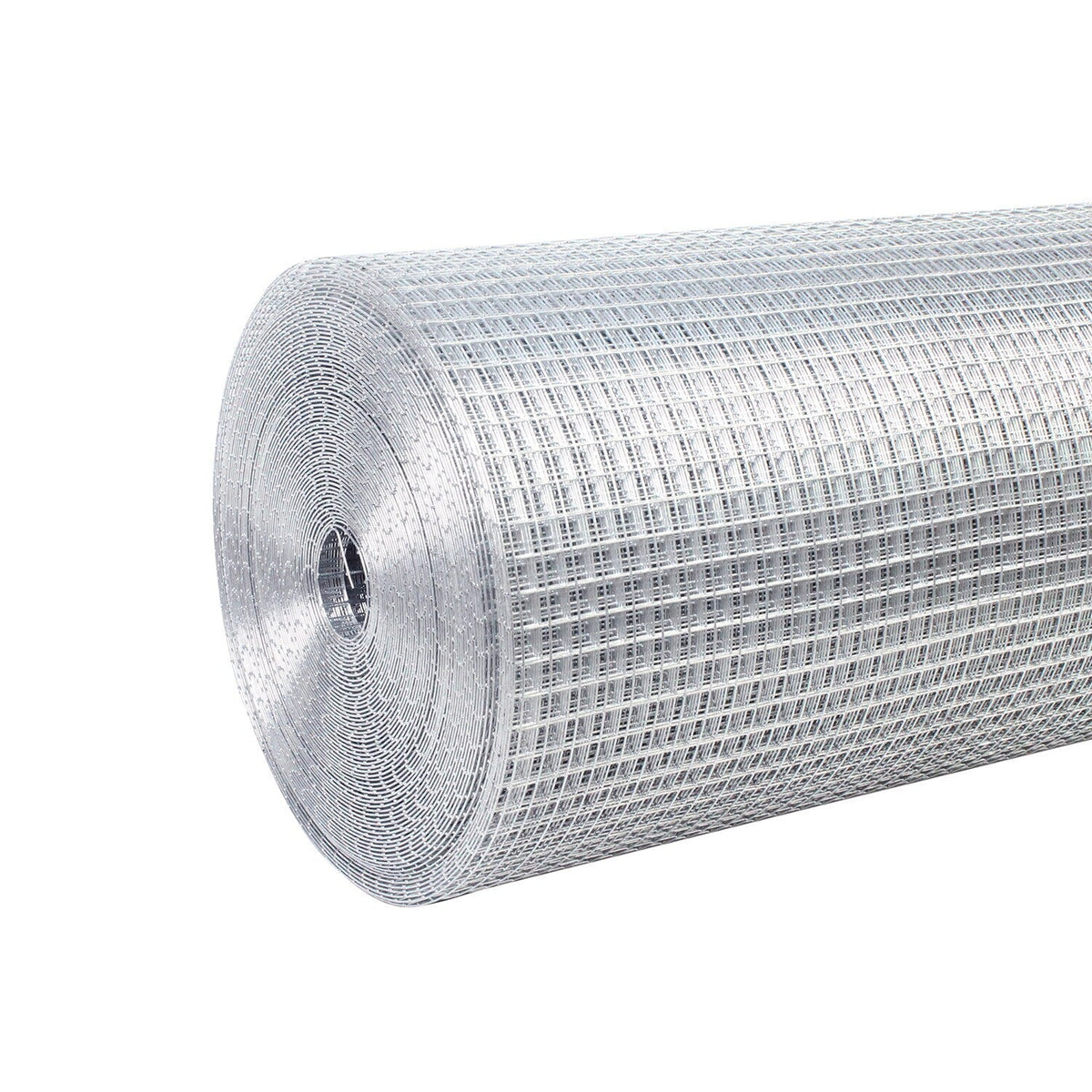 Bybafun 100-ft x 5-ft Silver Metal Hardware Cloth Rolled Fencing with Mesh Size 1/2-in x 1/2-in