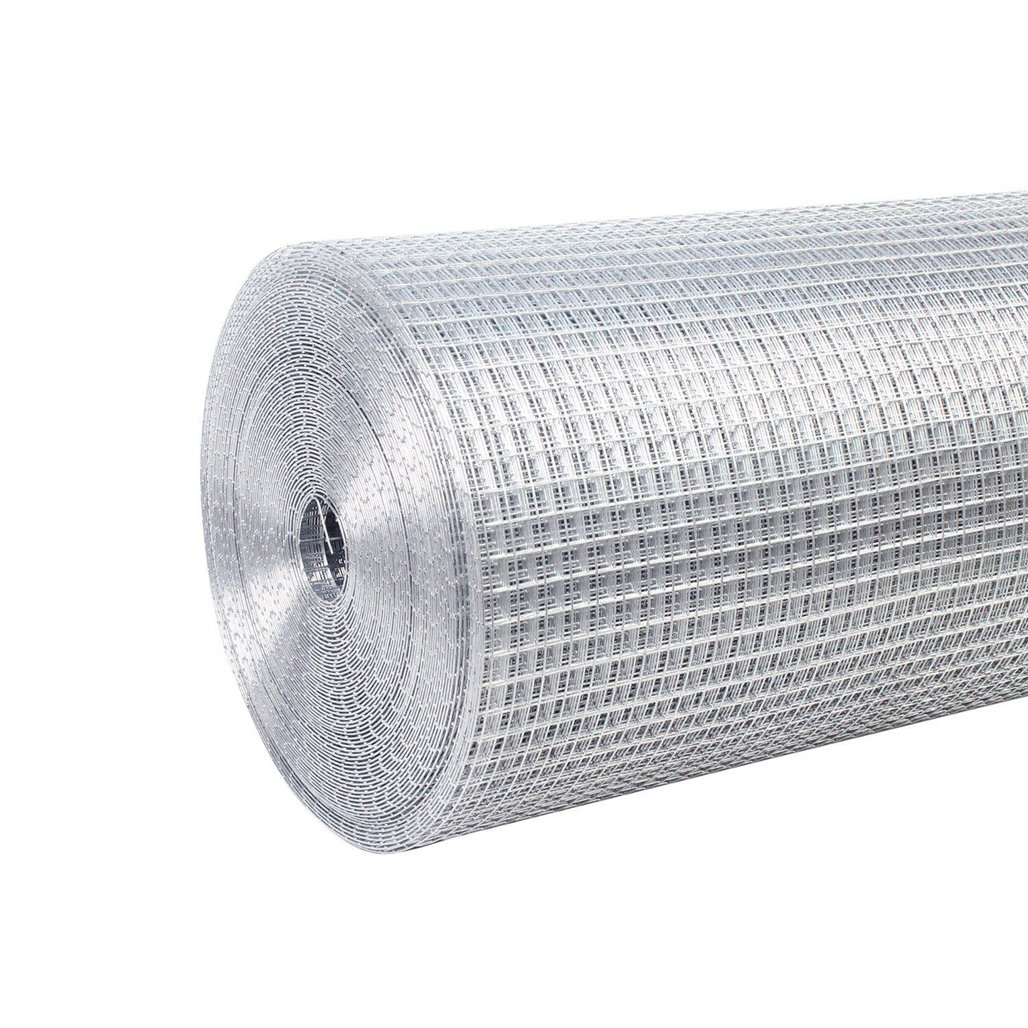 Bybafun 100-ft x 4-ft 23-Gauge Silver Metal Hardware Cloth Rolled Fencing with Mesh Size 1/4-in x 1/4-in