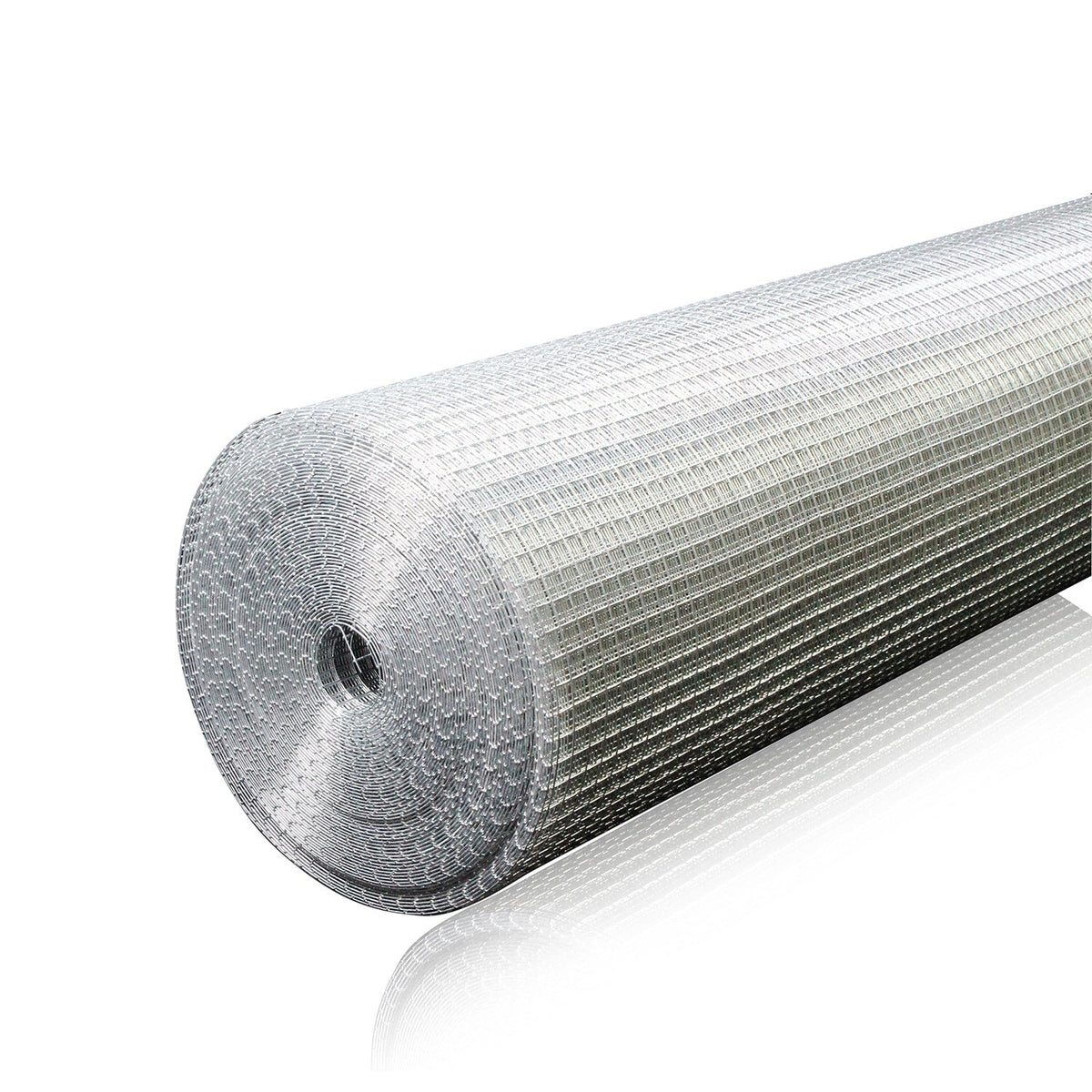 Bybafun 100-ft x 4-ft 23-Gauge Silver Metal Hardware Cloth Rolled Fencing with Mesh Size 1/4-in x 1/4-in