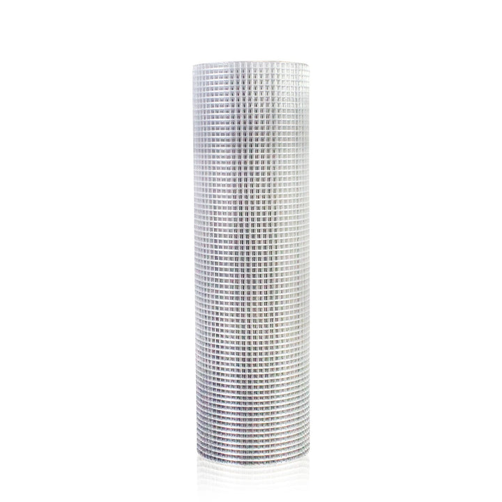 Bybafun 100-ft x 4-ft 23-Gauge Silver Metal Hardware Cloth Rolled Fencing with Mesh Size 1/4-in x 1/4-in