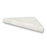 15 in. Corner Shelf Niche in Calacatta White - Super Arbor