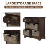 GZMR 28-in W x 28-in H Wood Espresso Freestanding Utility Storage Cabinet