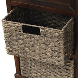 GZMR 28-in W x 28-in H Wood Espresso Freestanding Utility Storage Cabinet