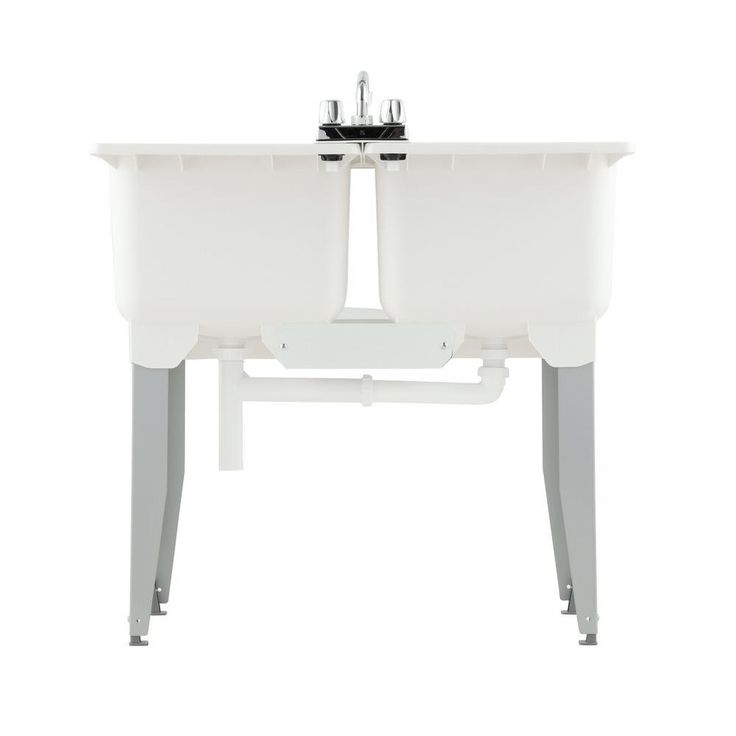 36 in. x 34 in. Plastic Laundry Tub