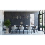 Progress Lighting Arya 8-Light Brushed Gold Modern/Contemporary Chandelier
