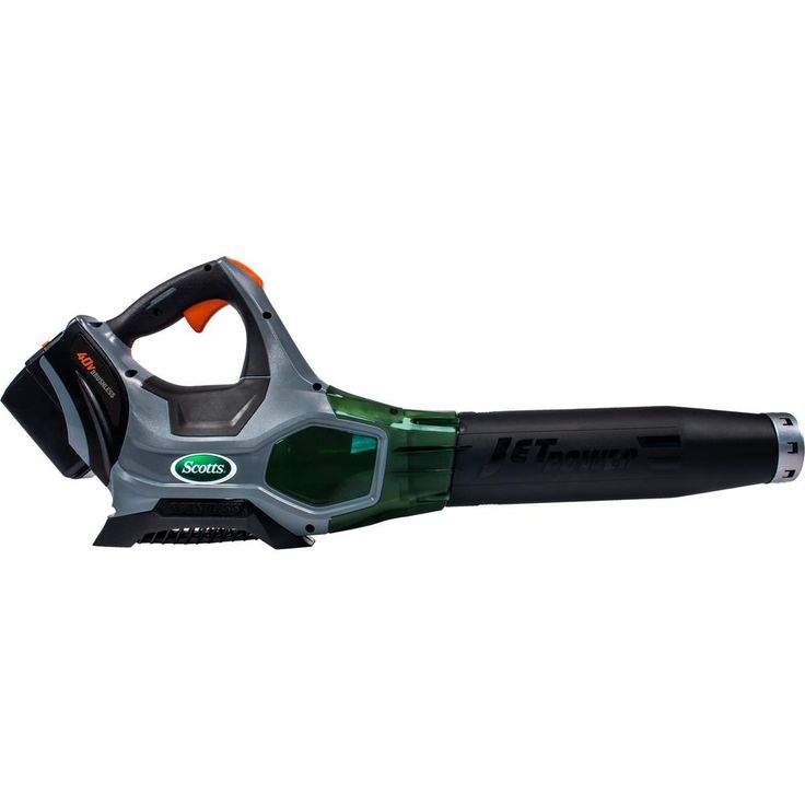 Scotts 140 MPH 500 CFM 40-Volt Lithium-Ion Cordless Handheld Leaf Blower