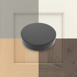 allen + roth GRACE 3-3/4-in (96mm) Center to Center Matte Black Arch Handle Drawer Pull