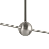 Progress Lighting Trimble 2-Light Brushed Nickel Industrial Chandelier